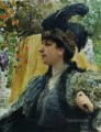 retrato de vv verevkina 1916 Ilya Repin